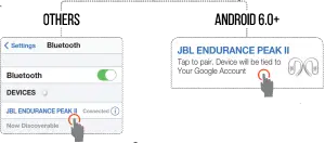 JBL Endurance - Pairing 5 And