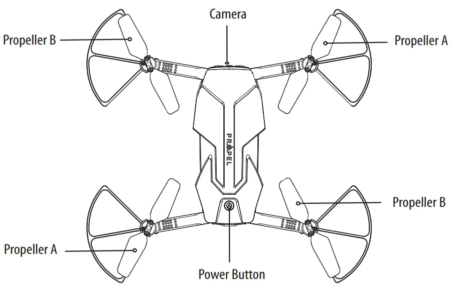 PROPEL Flex 2.0 Compact Folding Drone with HD -FIG 1