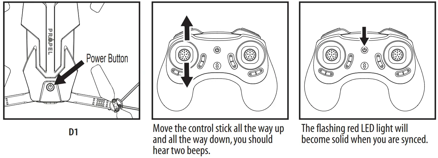 PROPEL Flex 2.0 Compact Folding Drone with HD -FIG H