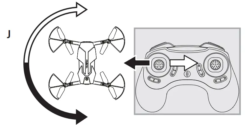 PROPEL Flex 2.0 Compact Folding Drone with HD -FIG J