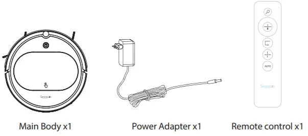 serenelife PUCRCX18 Smart Robot Vacuum Cleaner -figure 1