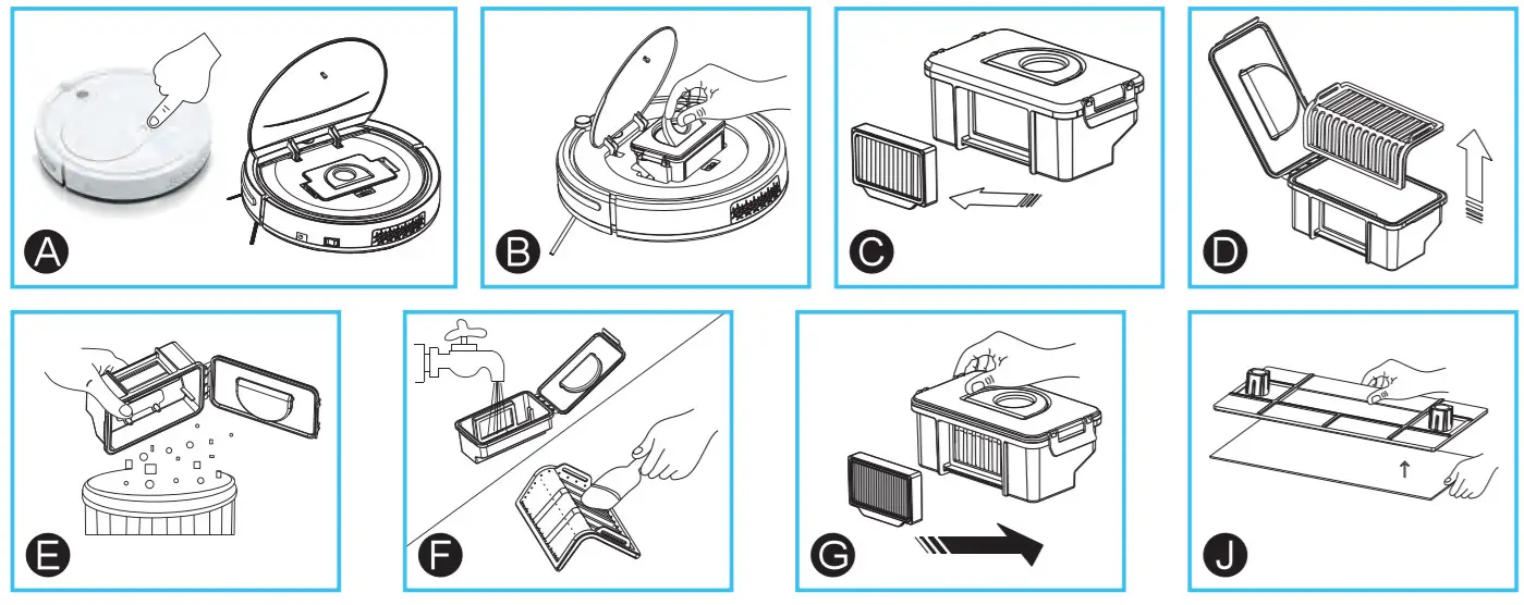 serenelife PUCRCX18 Smart Robot Vacuum Cleaner -figure 18