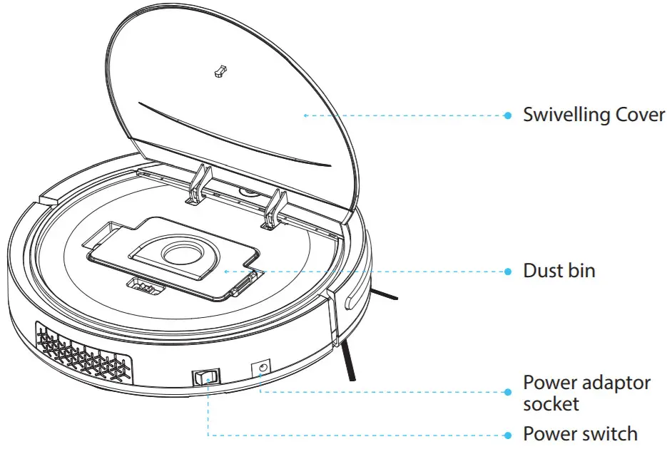serenelife PUCRCX18 Smart Robot Vacuum Cleaner -figure 5