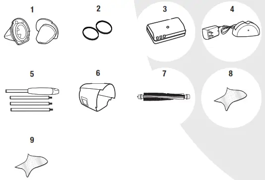 Bissell 3107 Series CatchAll - Replacement Parts