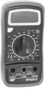 SP Tools Digital Multimeter Electrical SP62012