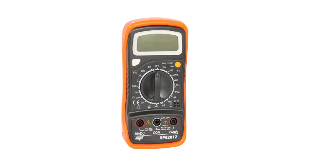 Sp-tools Digital Multimeter Electrical Sp62012 User Manual Sp-tools Digital Multimeter Electrical Sp62012 User Manual