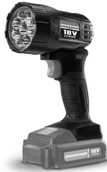 WARRIOR 64117 18V Lithium Cordless Flashlight
