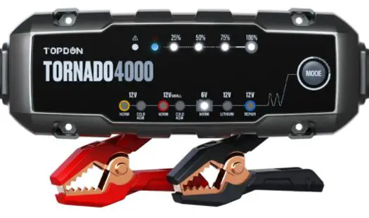 TOPDON Tornado4000 Portable Lithium-ion Battery Charger