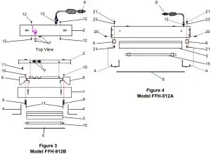 REPLACEMENT PARTS LIST and EXPLODED VIEW