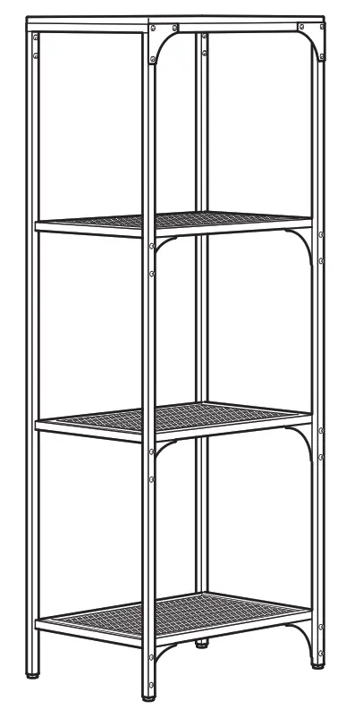 IKEA 70342199 FJÄLLBO Shelving Unit
