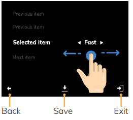 elinchrom H20931 2 ONE Off Camera Flash Dual Kit - Submenu Screen