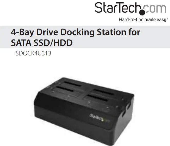 StarTech com Drive Docking Station