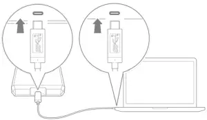 Connect the USB cable