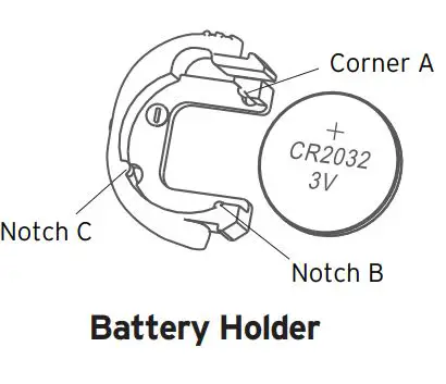 ETEKCITY EL11 Digital Luggage Scale User Manual - Battery Holder
