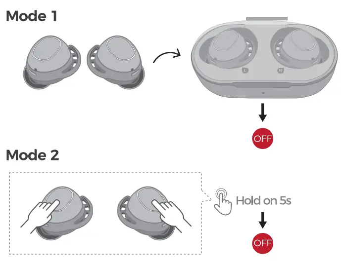 Coscaaco BH591A Beans F1 True Wireless Earbuds-mode