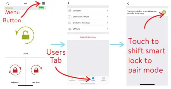 DESi UBF2C 100 Utopic R OK Wireless Smart Lock - CONTROLLER