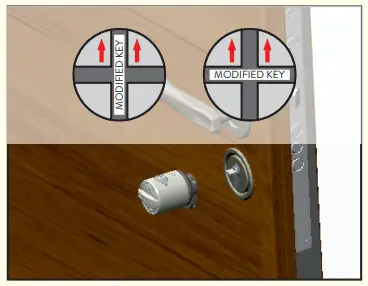 DESi UBF2C 100 Utopic R OK Wireless Smart Lock - INSTALLATION 3