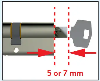DESi UBF2C 100 Utopic R OK Wireless Smart Lock - INSTALLATION TYPE B 1