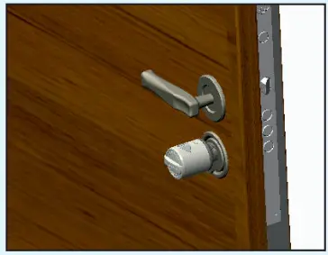 DESi UBF2C 100 Utopic R OK Wireless Smart Lock - INSTALLATION TYPE B 4