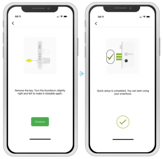 DESi UBF2C 100 Utopic R OK Wireless Smart Lock - SETUP WIZARD 2