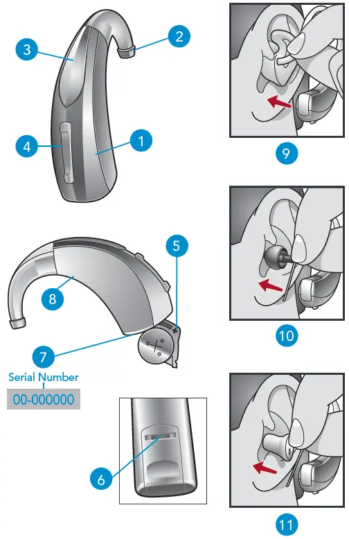 Starkey BTE 13 Livio Edge AI 2400 Hearing Aid-1