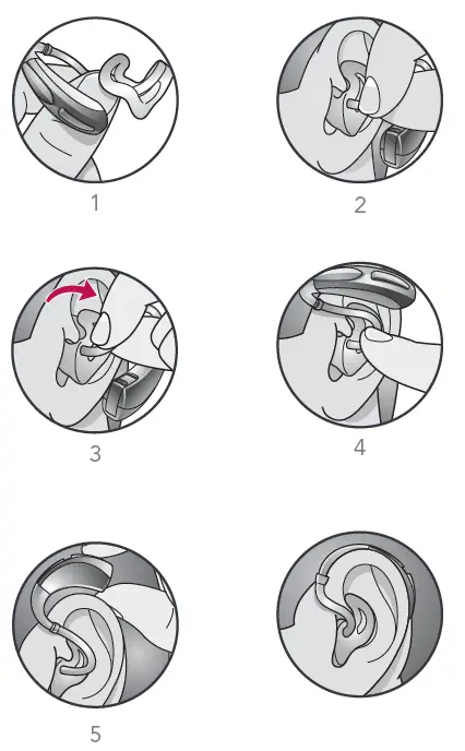 Starkey BTE 13 Livio Edge AI 2400 Hearing Aid-3