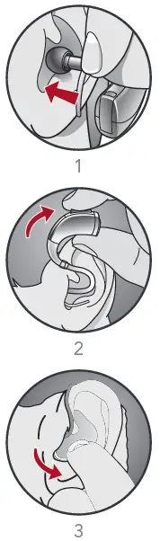 Starkey BTE 13 Livio Edge AI 2400 Hearing Aid-4