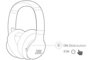 Turn on the headphone