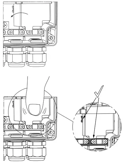 GRUNDFOS GIM1A GiM CIU Machine Health Monitor - Connecting the power supply