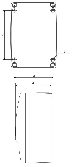 GRUNDFOS GIM1A GiM CIU Machine Health Monitor - Mounting on the wall