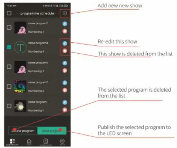 Shenzhen Biosled Technology LED Space Apps - Programme schedule