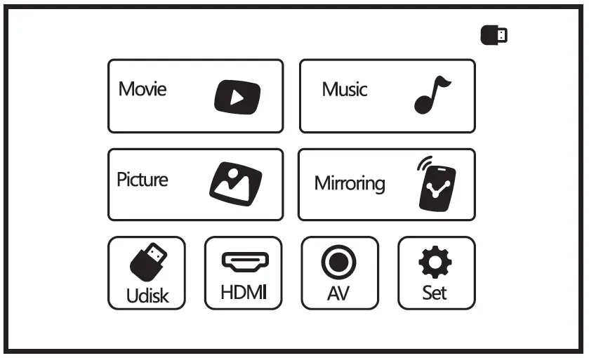 vamvo -MLP-110 -Video -Projector -17