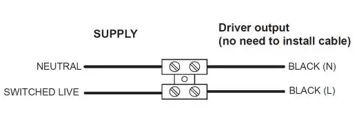 JOHN LEWIS Double Hoop Integrated Led Semi Flush parts Supply