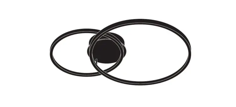 John Lewis Double Hoop Integrated Led Semi Flush User Guide