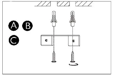 JOHN LEWIS Double Hoop Integrated Led Semi Flush parts Ensure