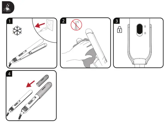 GRUNDIG HS 7030 Hair Styler Straight and Curls - fig1