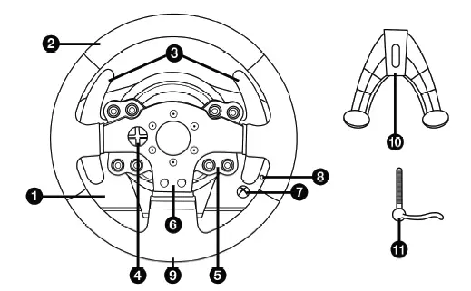 THRUSTMASTER -4469023 -TMX -Pro -Racing- Wheel- 1
