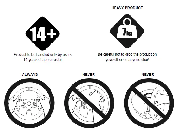 THRUSTMASTER -4469023 -TMX -Pro -Racing- Wheel- 3