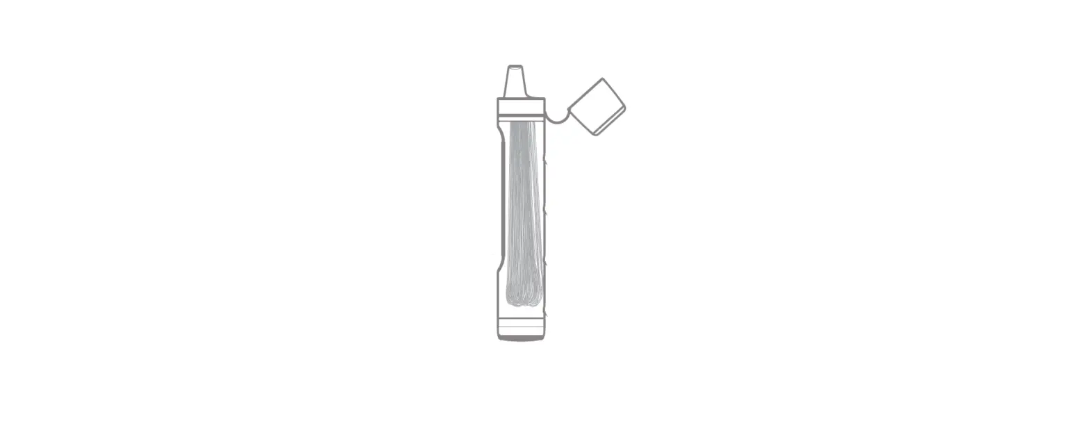 Lifestraw Peak Series Personal Water Filter Straw User Manual