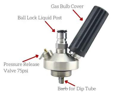 IKEGGER Nitro Mini Coffee On Tap Keg - To Assemble CUT DIP TUBE