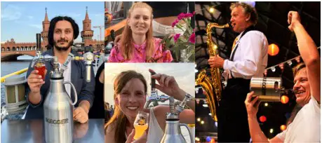 IKEGGER Nitro Mini Coffee On Tap Keg using