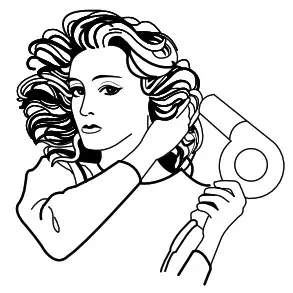 CONAIR 420 Worldwide Travel Dryer 1875 Watt - STRAIGHTENING