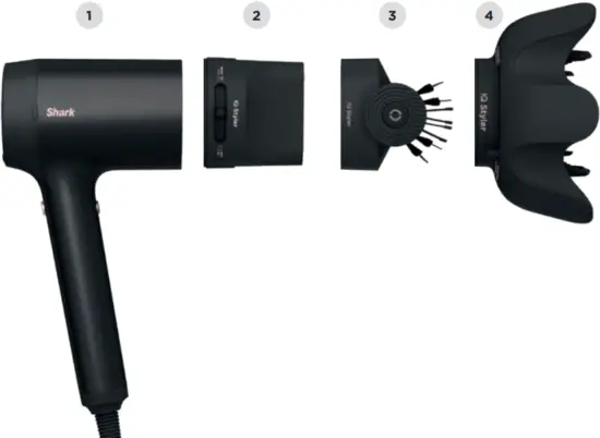 Shark HD120UK - Box Contents