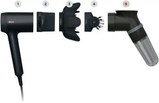 Shark HD120UK - intelligent stylers