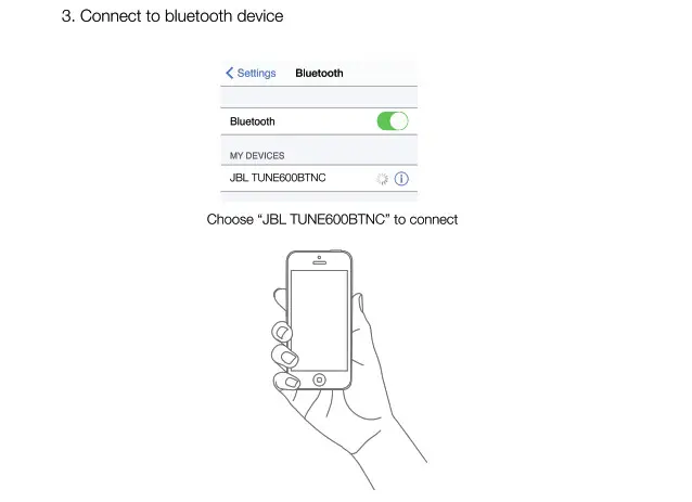 JBL Wireless Ear TuneBlutooth divice