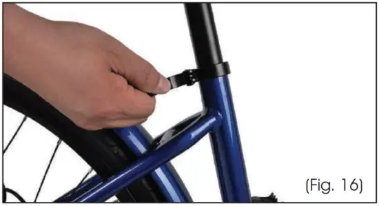 ATTACHING THE SADDLE