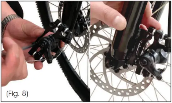 DISC BRAKE CALIPER ATTACHMENT