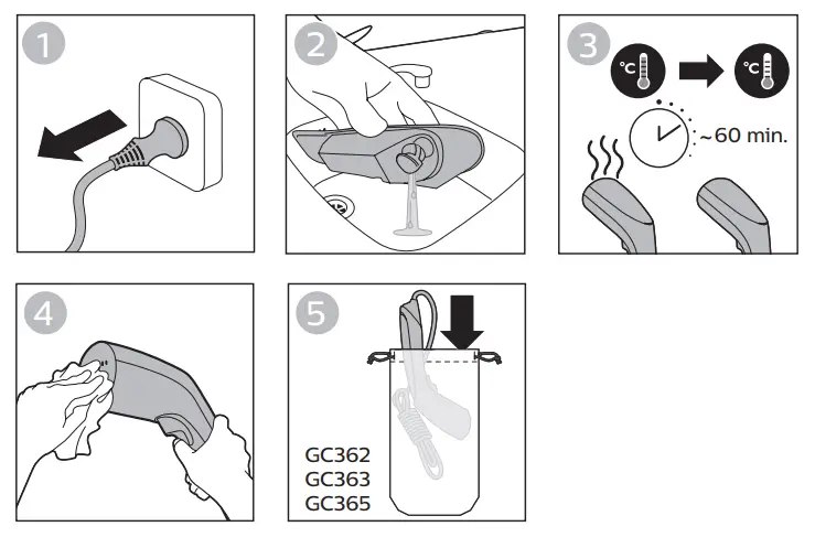 PHILIPS-GC360-Handheld-Garment-Steamer-11