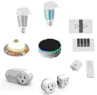 tuya Faretto Smart WiFi 3.5 Inch RGBCW 7W Ceiling Lamps