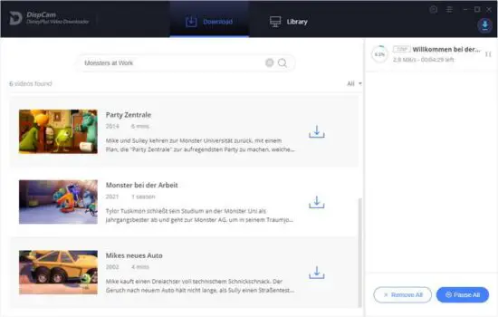 Start Downloading Video